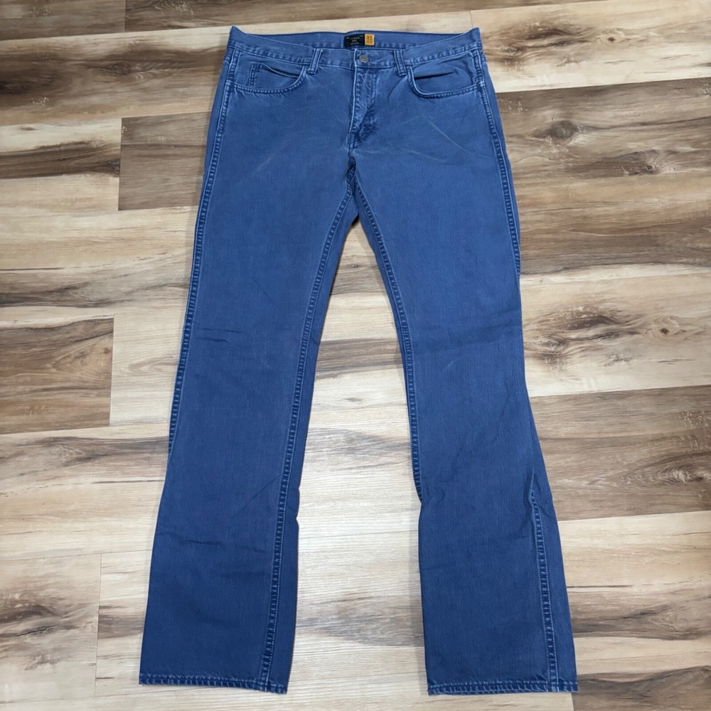 J.Crew Jeans 32x32 484 Slim Fit Garment Dyed Cotton Blue Pants
